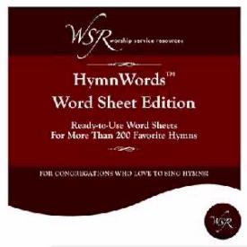 093681054523 HymnWords : Word Sheet Edition (Printed/Sheet Music)