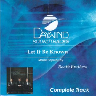 614187435922 Let It Be Known Complete Track : Complete Track