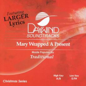 614187903124 Mary Wrapped A Present