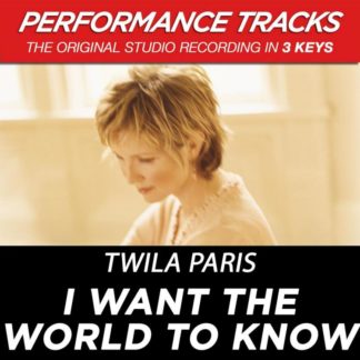 724387790650 I Want the World to Know (Performance Tracks) - EP