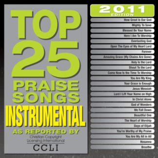738597203022 Top 25 Praise Songs Instrumental 2011