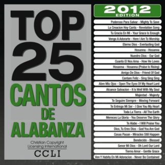 738597205026 Top 25 Cantos De Alabanza 2012 Edition