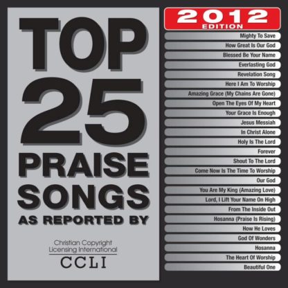 738597207129 Top 25 Praise Songs 2012 Edition