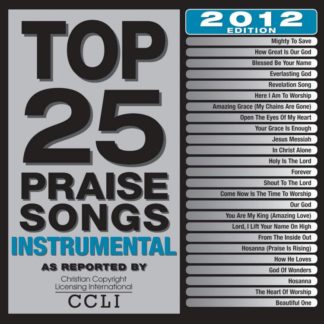 738597209925 Top 25 Praise Songs Instrumental 2012 Edition