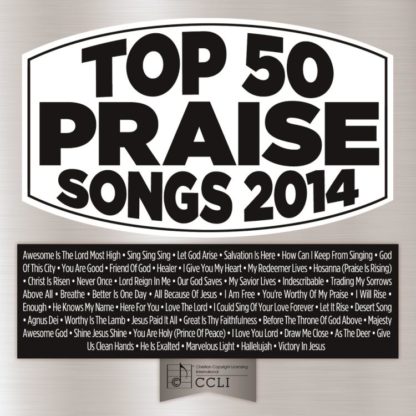 738597215322 Top 50 Praise Songs 2014