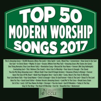 738597242229 Top 50 Modern Worship Songs 2017