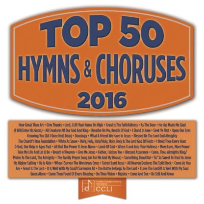 738597245022 Top 50 Hymns And Choruses 2016