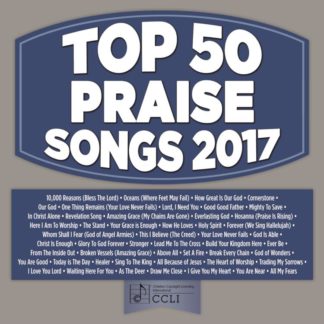 738597247729 Top 50 Praise Songs 2017