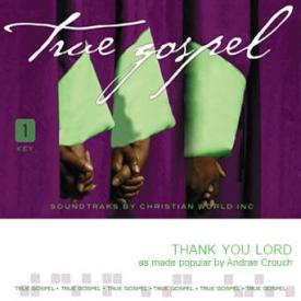 741897003209 Thank You Lord (Cassette)
