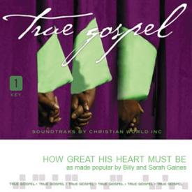 741897012492 How Great His Heart Must Be (Cassette)