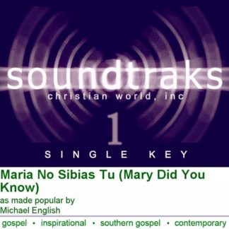 741897700320 Maria No Sibias Tu (Mary Did You Know) (Cassette)