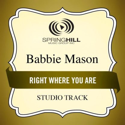 789042419451 Right Where You Are (Studio Track)