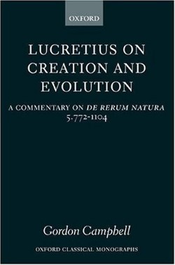 9780199263967 Lucretius On Creation And Evolution