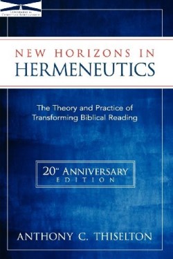 9780310217626 New Horizons In Hermaneutics (Anniversary)