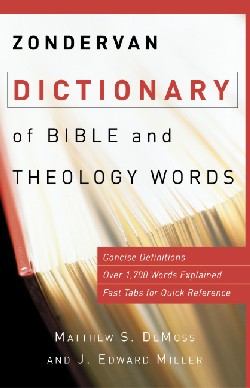 9780310240341 Zondervan Dictionary Of Bible And Theology Words