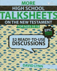 9780310668695 More High School TalkSheets On The New Testament Epic Bible Stories