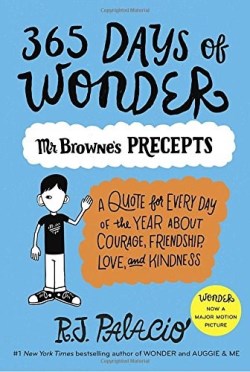 9780399559181 365 Days Of Wonder Mr. Brownes Precepts