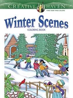 9780486791906 Creative Haven Winter Scenes Coloring Book
