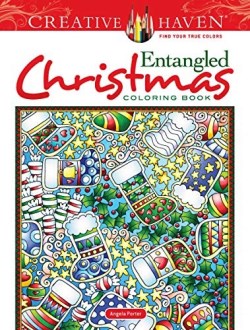 9780486836706 Creative Haven Entangled Christmas Coloring Book