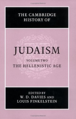 9780521219297 Cambridge History Of Judaism