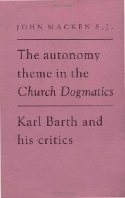 9780521346269 Autonomy Theme In The Church Dogmatics