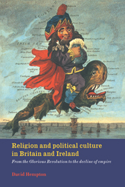 9780521479257 Religion And Political Culture In Britain And Ireland