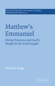 9780521570077 Matthews Emmanuel : Divine Presence And Gods People In The First Gospel