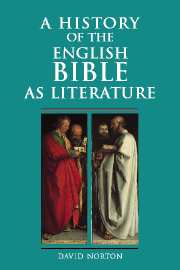 9780521778077 History Of The English Bible As Literature