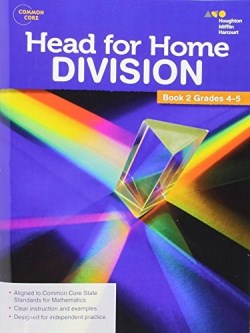 9780544250123 Head For Home Math Skills Division Book 2 Grades 4-5