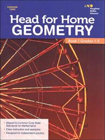 9780544250178 Head For Home Math Skills Geometry Book 1 Grades 1-5