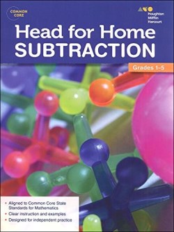 9780544250215 Head For Home Math Skills Subtraction Grades 1-5