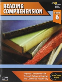 9780544267701 Reading Comprehension Workbook Grade 6 (Workbook)