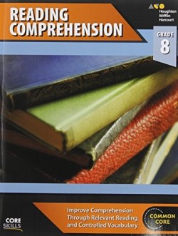 9780544267725 Reading Comprehension Workbook Grade 8 (Workbook)