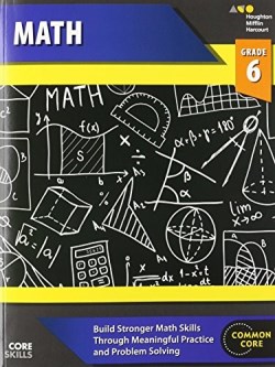 9780544268241 Mathematics Workbook Grade 6 (Workbook)