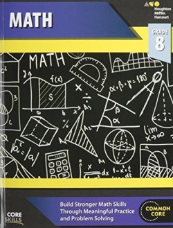9780544268265 Mathematics Workbook Grade 8 (Workbook)