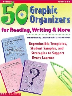 9780590004848 50 Graphic Organizers For Reading Writing And More 4-8 (Teacher's Guide)