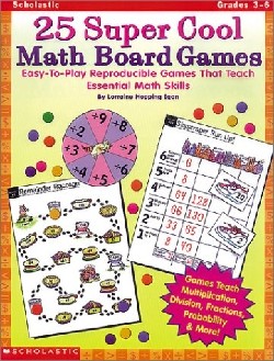 9780590378727 25 Super Cool Math Board Games 3-6