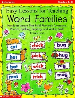 9780590685702 Easy Lessons For Teaching Word Families K-2 (Teacher's Guide)