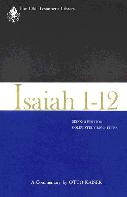 9780664218270 Isaiah 1-12 A Commentary (Revised)
