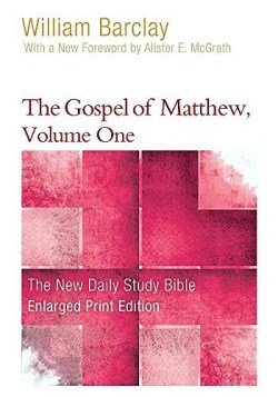 9780664265205 Gospel Of Matthew Volume One (Large Type)