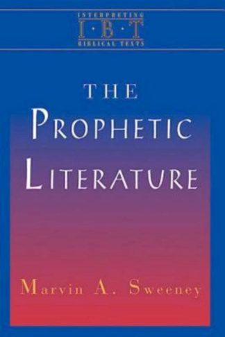 9780687008445 Prophetic Literature