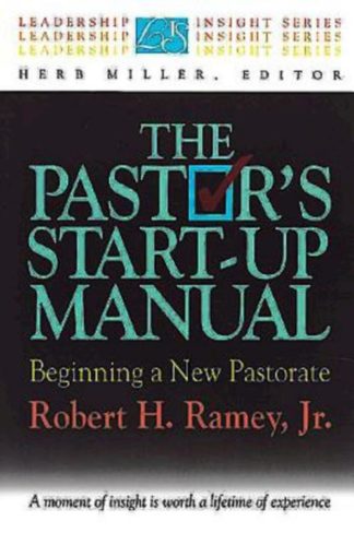 9780687014866 Pastors Start Up Manual