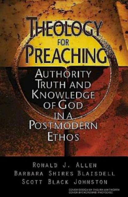 9780687017171 Theology For Preaching