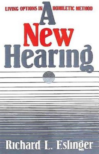 9780687276936 New Hearing : Living Options In Homiletic Method