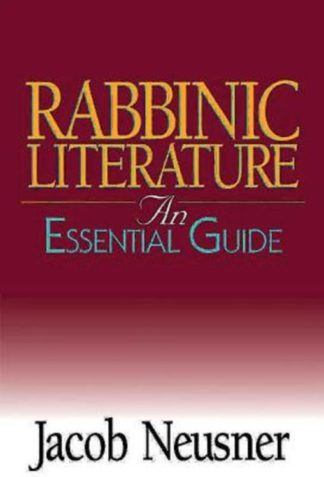 9780687351930 Rabbinic Literature