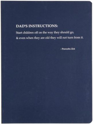 0195002141292 Dads Instructions Journal