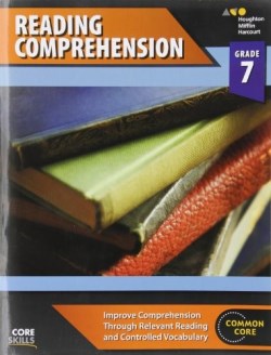 9780544267718 Reading Comprehension Workbook Grade 7 (Workbook)