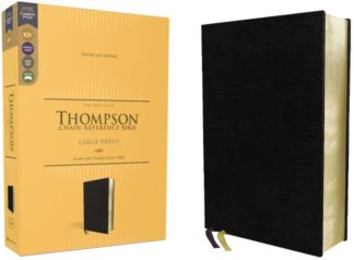 9780310459163 Thompson Chain Reference Bible Large Print Comfort Print