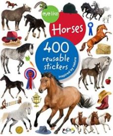 9780761187240 Eyelike Horses : 400 Reusable Stickers