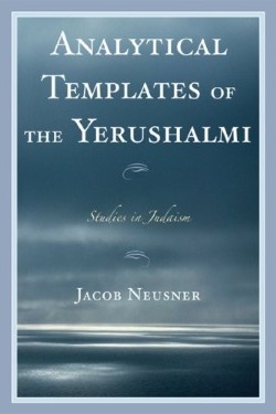 9780761840893 Analytical Templates Of The Yerushalmi